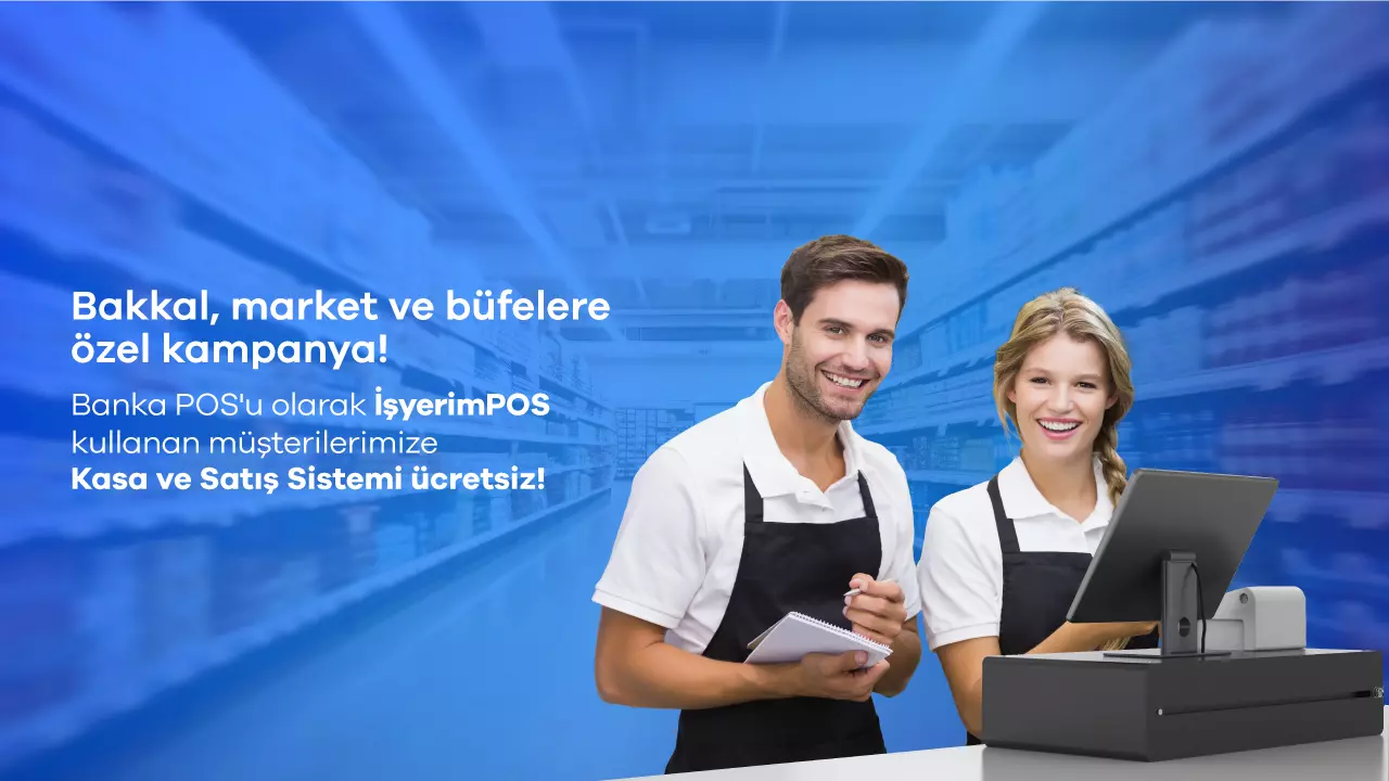 İşyerimPOS ile Bakkal, Market ve Büfelere Kasa ve Satış Sistemi Ücretsiz!
