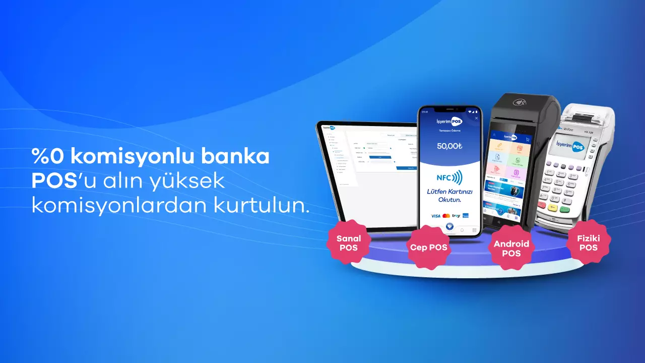 Komisyon Yükünüzü Hafifleten Eşsiz POS Çözümü