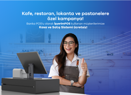 İşyerimPOS ile Kafe, Restoran, Lokanta ve Pastanelere Kasa ve Satış Sistemi Ücretsiz!