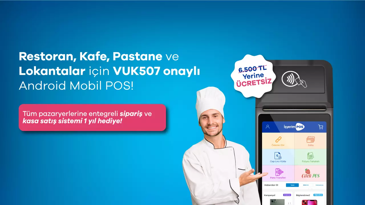 Ücretsiz Android Mobil POS Kampanyası!